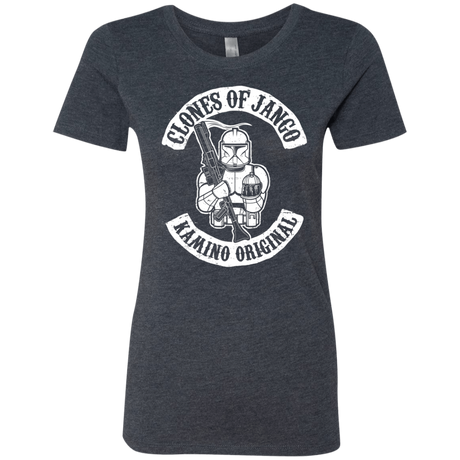 T-Shirts Vintage Navy / S Clones of Jango Women's Triblend T-Shirt