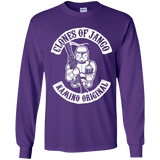 T-Shirts Purple / YS Clones of Jango Youth Long Sleeve T-Shirt