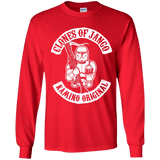 T-Shirts Red / YS Clones of Jango Youth Long Sleeve T-Shirt
