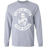 T-Shirts Sport Grey / YS Clones of Jango Youth Long Sleeve T-Shirt