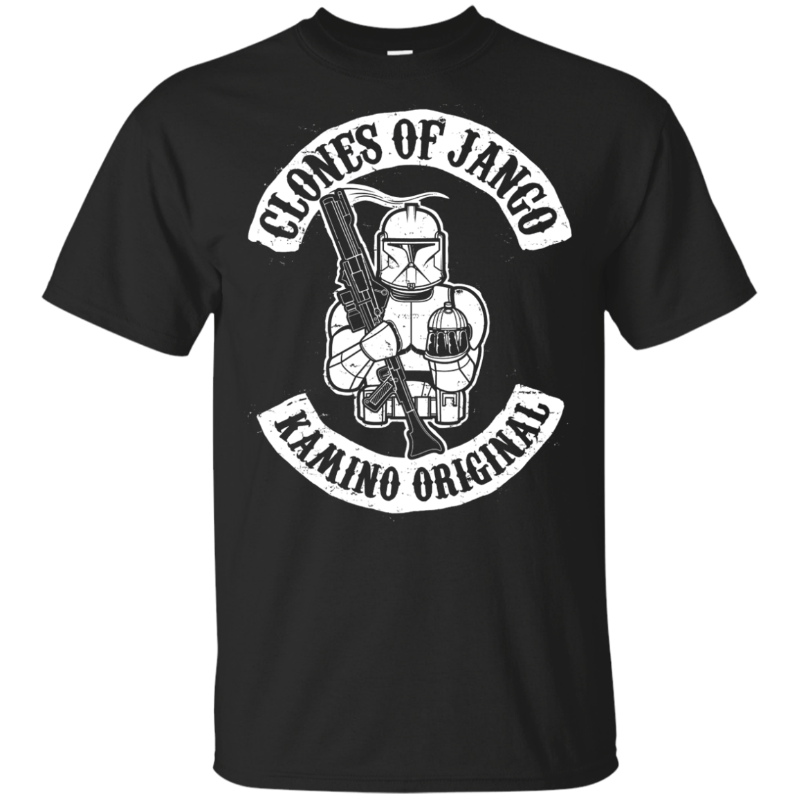 T-Shirts Black / YXS Clones of Jango Youth T-Shirt