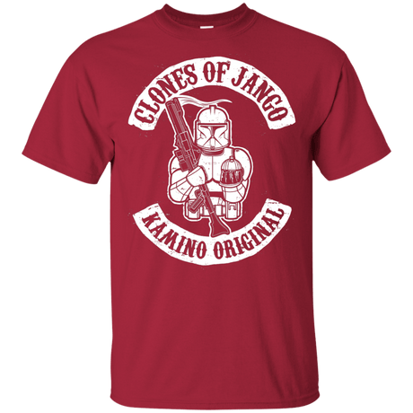 T-Shirts Cardinal / YXS Clones of Jango Youth T-Shirt