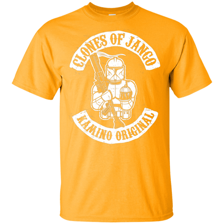 T-Shirts Gold / YXS Clones of Jango Youth T-Shirt