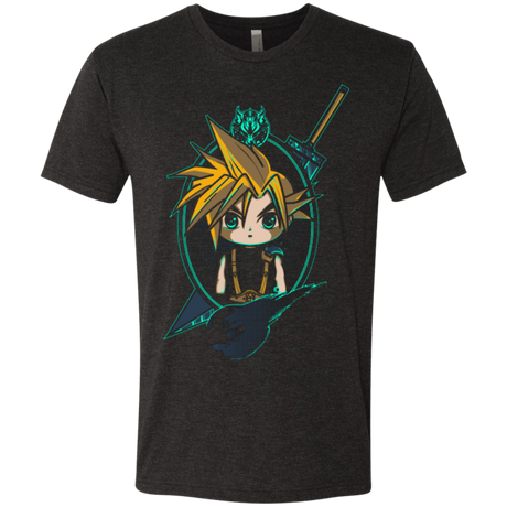 T-Shirts Vintage Black / Small Cloud Portrait Men's Triblend T-Shirt