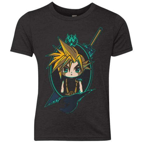 T-Shirts Vintage Black / YXS Cloud Portrait Youth Triblend T-Shirt