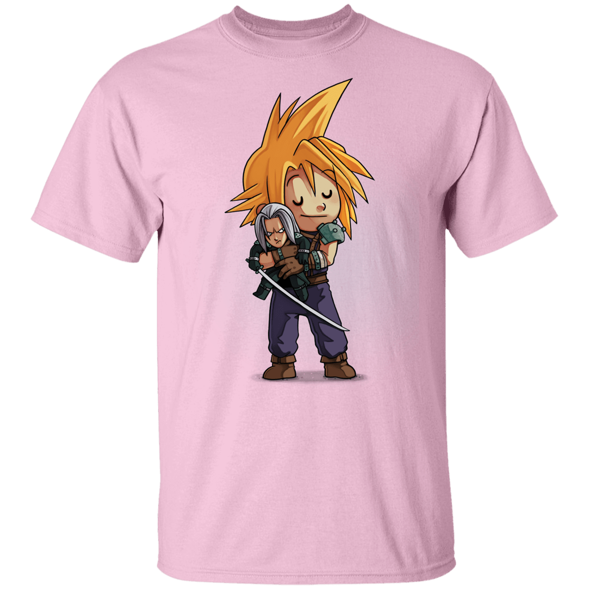 T-Shirts Light Pink / YXS Cloud Sephiroth Youth T-Shirt