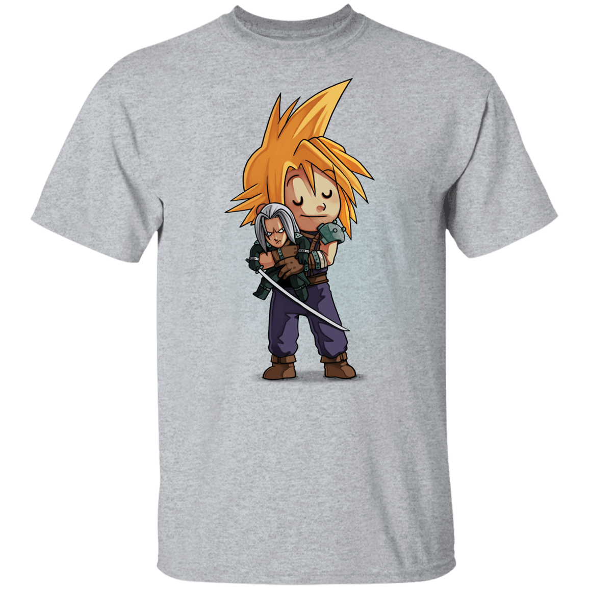 T-Shirts Sport Grey / YXS Cloud Sephiroth Youth T-Shirt