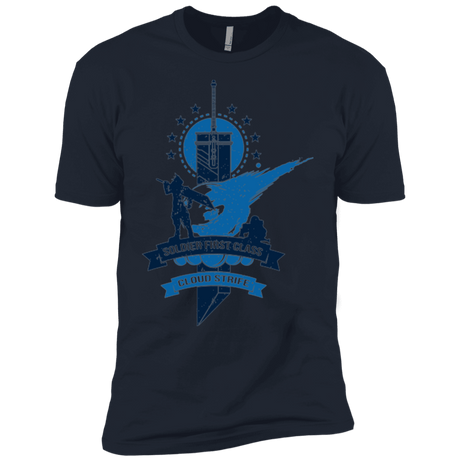 T-Shirts Midnight Navy / YXS Cloud Strife White Boys Premium T-Shirt
