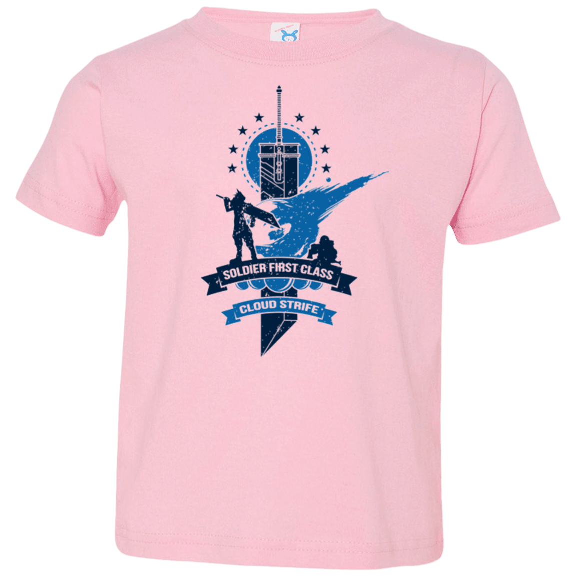 T-Shirts Pink / 2T Cloud Strife White Toddler Premium T-Shirt