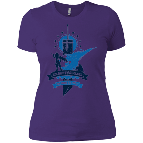T-Shirts Purple / X-Small Cloud Strife White Women's Premium T-Shirt