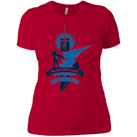 T-Shirts Red / X-Small Cloud Strife White Women's Premium T-Shirt