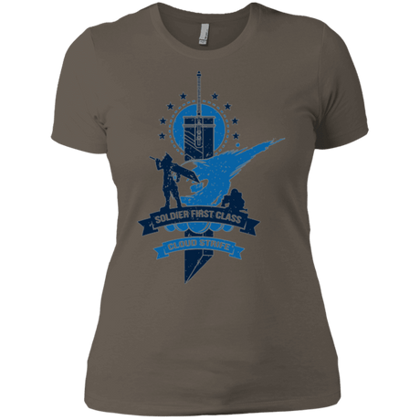 T-Shirts Warm Grey / X-Small Cloud Strife White Women's Premium T-Shirt