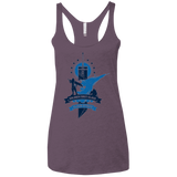 T-Shirts Vintage Purple / X-Small Cloud Strife White Women's Triblend Racerback Tank