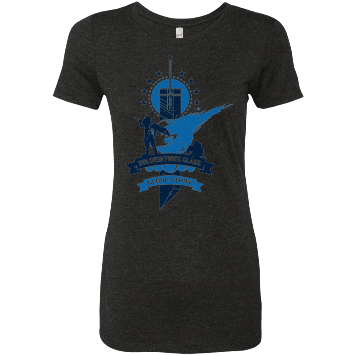 T-Shirts Vintage Black / Small Cloud Strife White Women's Triblend T-Shirt