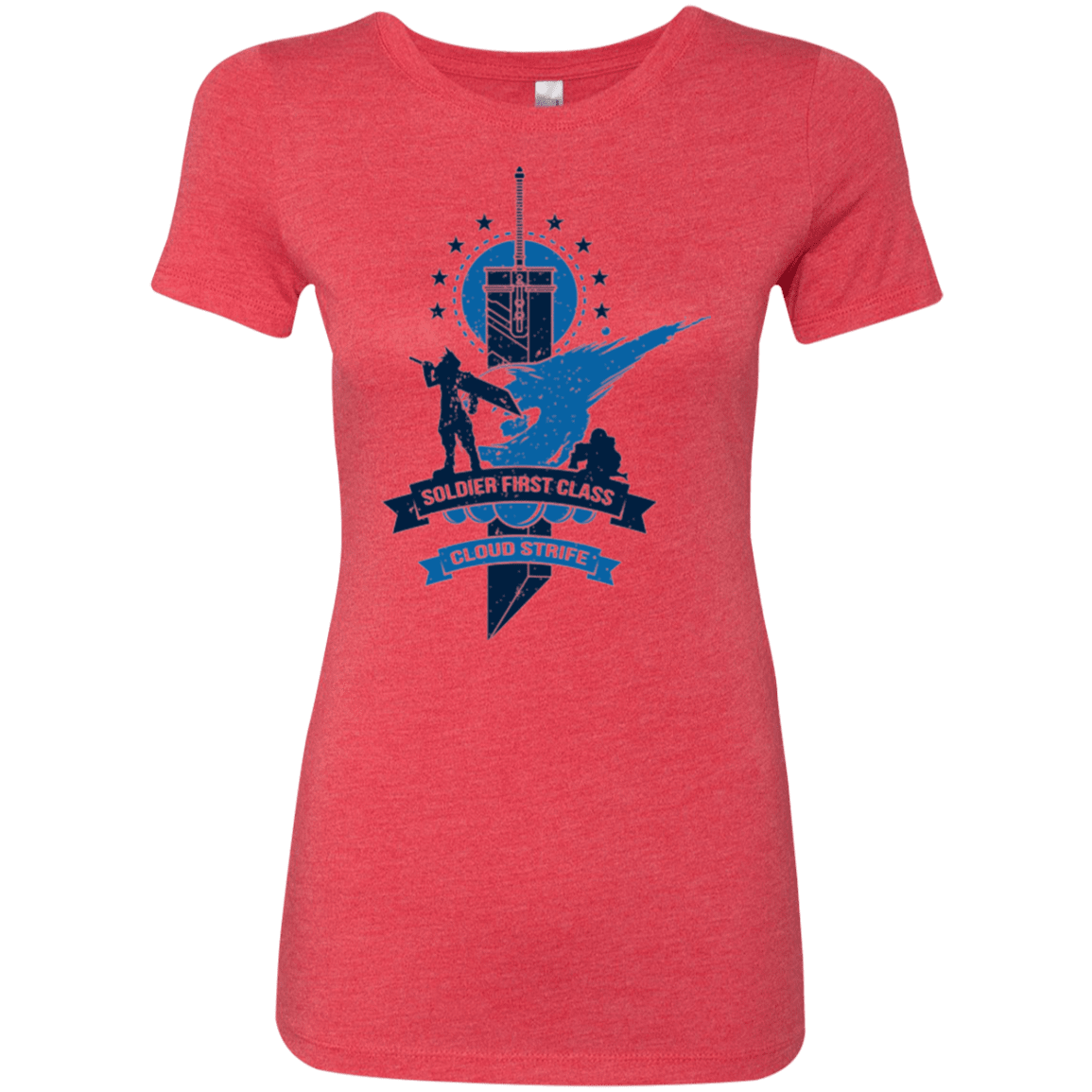 T-Shirts Vintage Red / Small Cloud Strife White Women's Triblend T-Shirt