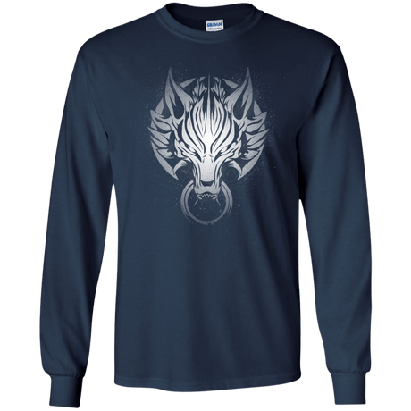 Cloudy Wolf Men's Long Sleeve T-Shirt