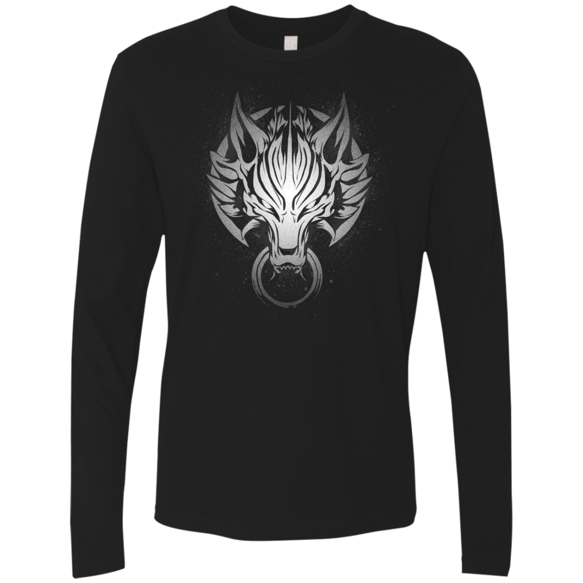Cloudy Wolf Men's Premium Long Sleeve