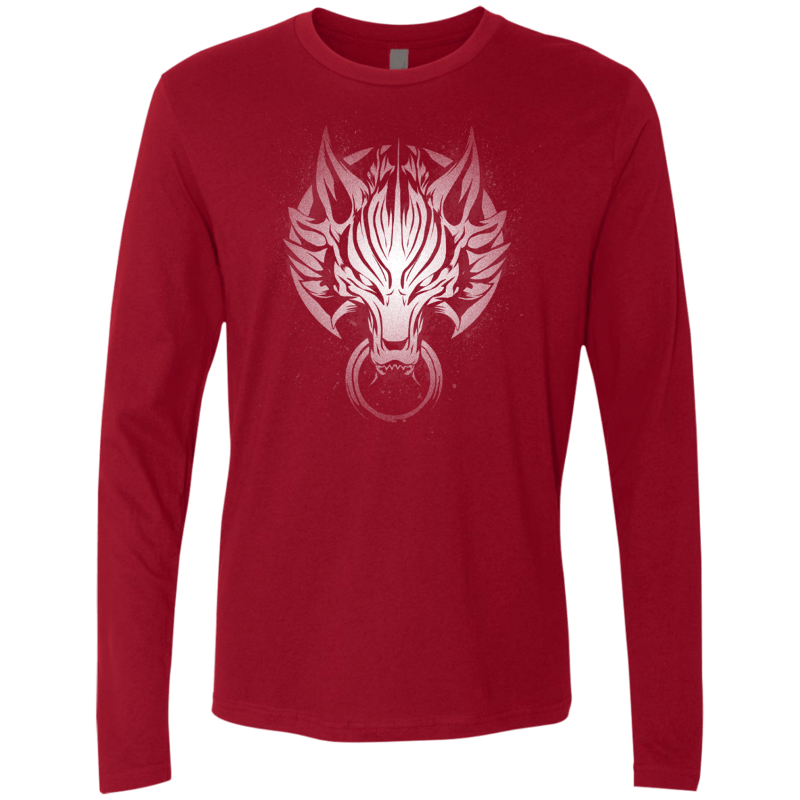 Cloudy Wolf Men's Premium Long Sleeve