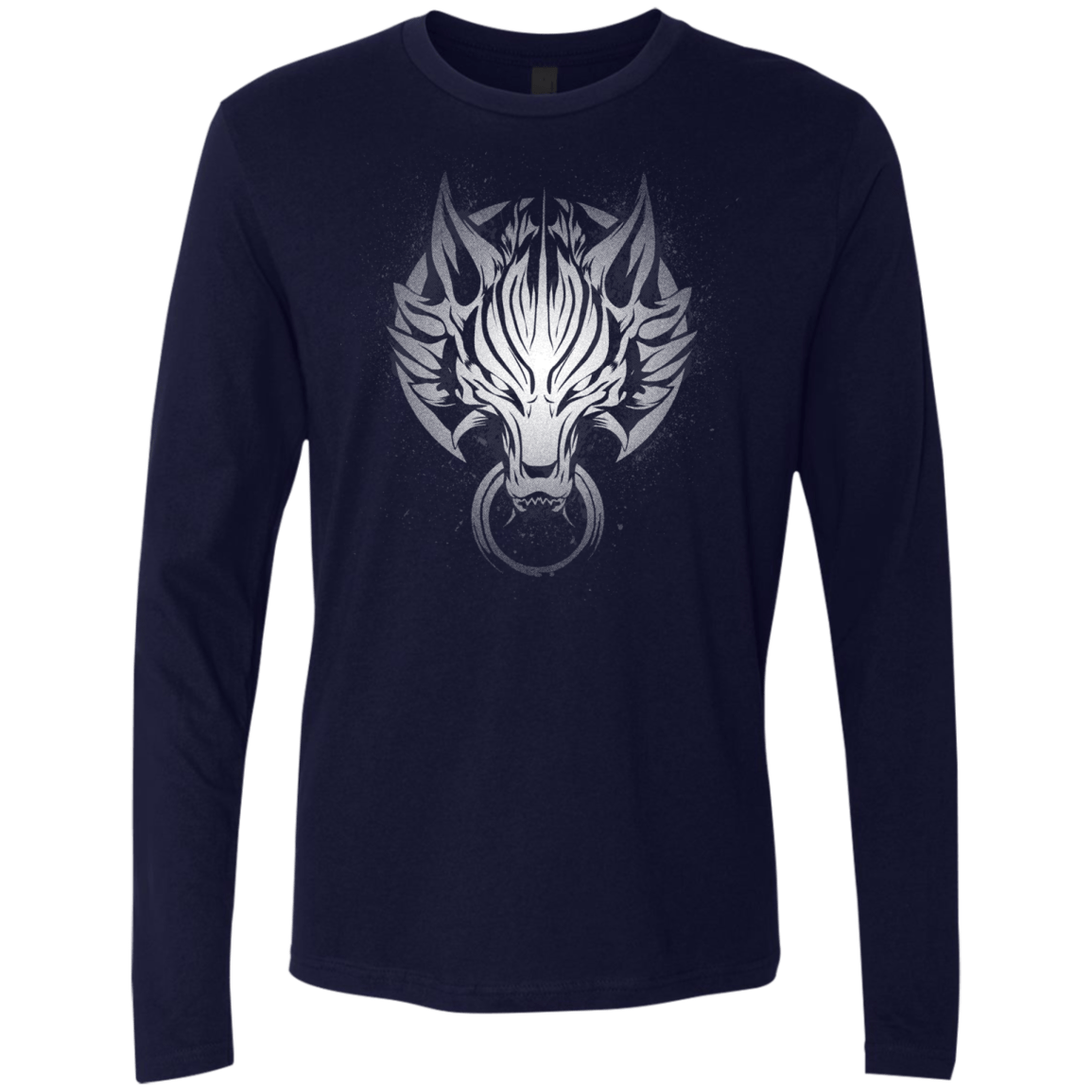Cloudy Wolf Men's Premium Long Sleeve