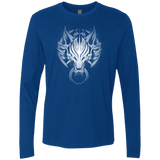 T-Shirts Royal / S Cloudy Wolf Men's Premium Long Sleeve