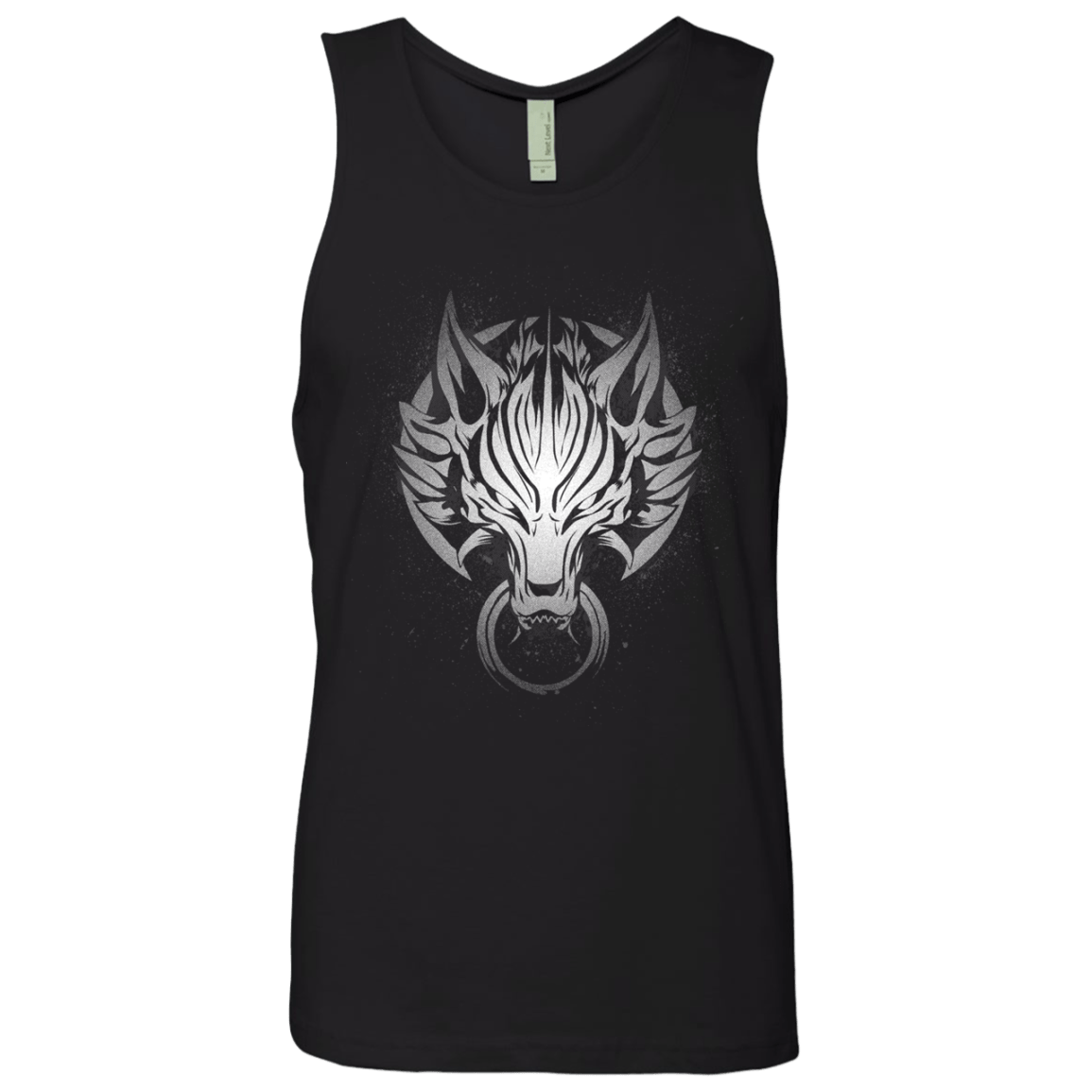 Cloudy Wolf Men's Premium Tank Top