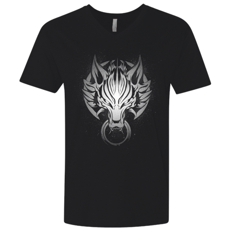 T-Shirts Black / X-Small Cloudy Wolf Men's Premium V-Neck