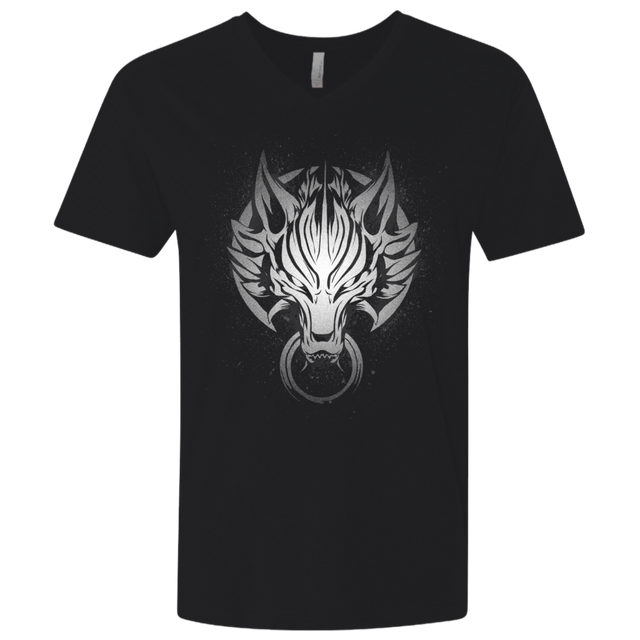 T-Shirts Black / X-Small Cloudy Wolf Men's Premium V-Neck