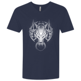 T-Shirts Midnight Navy / X-Small Cloudy Wolf Men's Premium V-Neck