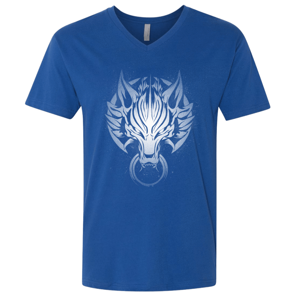 T-Shirts Royal / X-Small Cloudy Wolf Men's Premium V-Neck