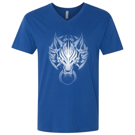 T-Shirts Royal / X-Small Cloudy Wolf Men's Premium V-Neck