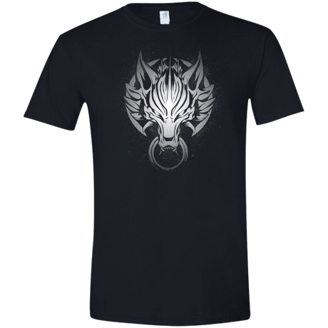T-Shirts Black / X-Small Cloudy Wolf Men's Semi-Fitted Softstyle