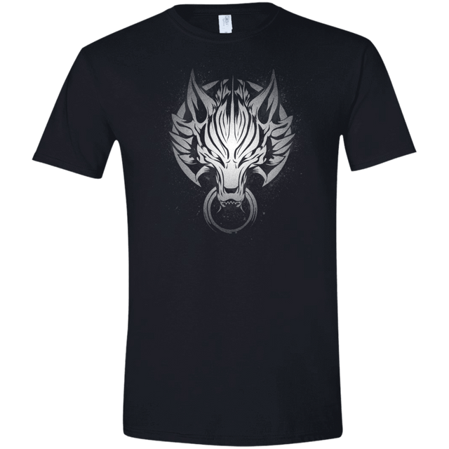 T-Shirts Black / X-Small Cloudy Wolf Men's Semi-Fitted Softstyle