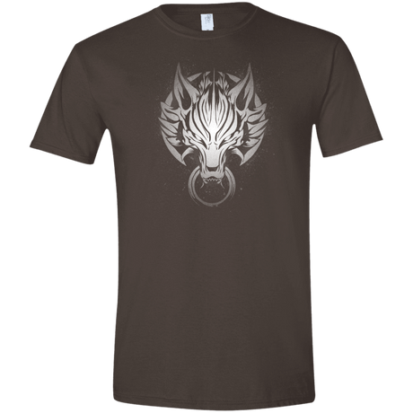 T-Shirts Dark Chocolate / S Cloudy Wolf Men's Semi-Fitted Softstyle