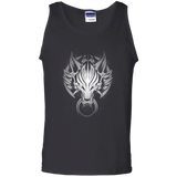 T-Shirts Black / S Cloudy Wolf Men's Tank Top