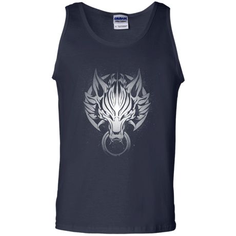 T-Shirts Navy / S Cloudy Wolf Men's Tank Top