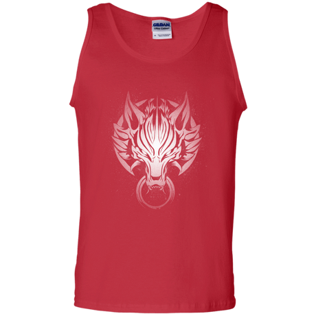 T-Shirts Red / S Cloudy Wolf Men's Tank Top