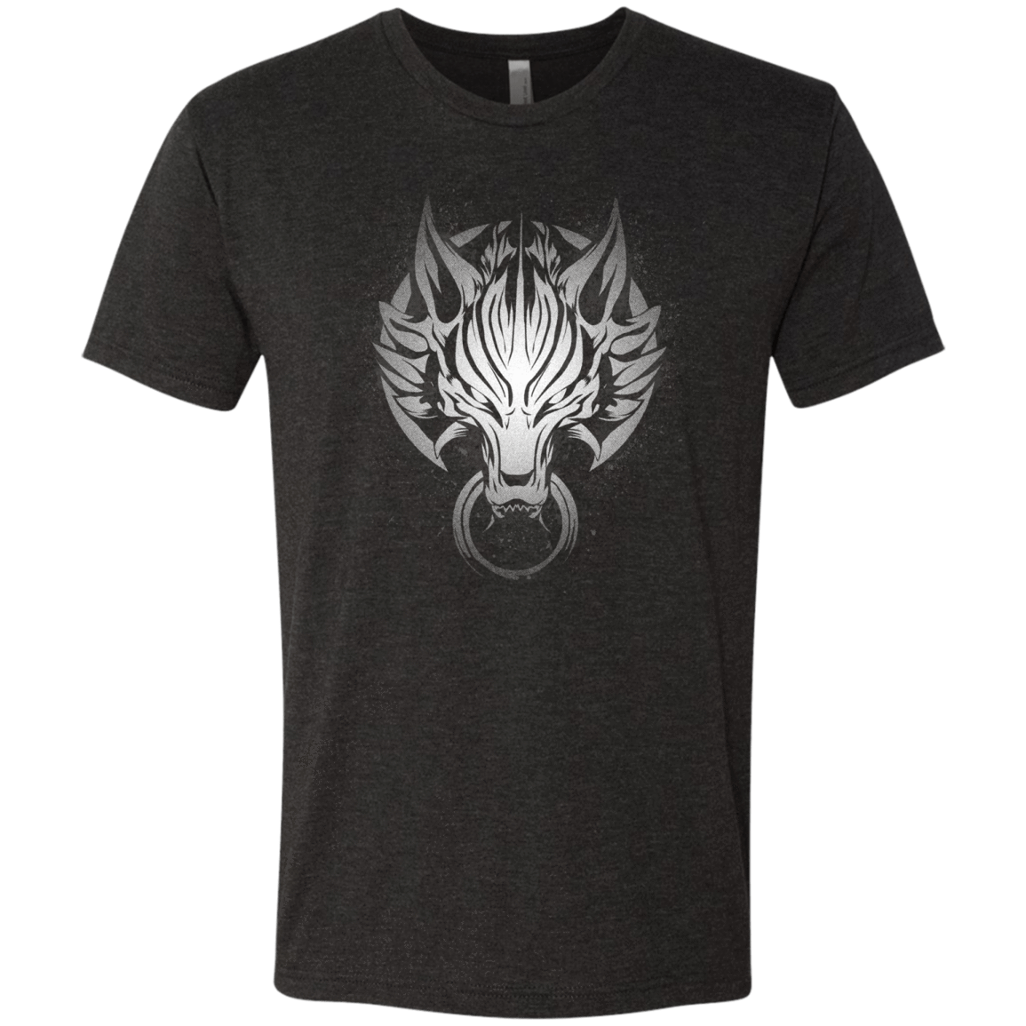 T-Shirts Vintage Black / S Cloudy Wolf Men's Triblend T-Shirt