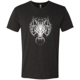 T-Shirts Vintage Black / S Cloudy Wolf Men's Triblend T-Shirt