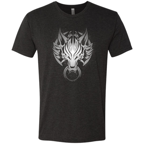 T-Shirts Vintage Black / S Cloudy Wolf Men's Triblend T-Shirt