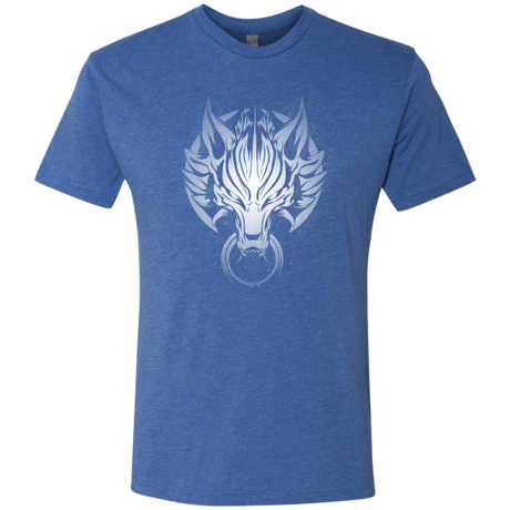 T-Shirts Vintage Royal / S Cloudy Wolf Men's Triblend T-Shirt