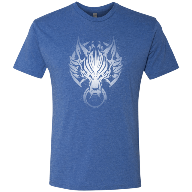 T-Shirts Vintage Royal / S Cloudy Wolf Men's Triblend T-Shirt
