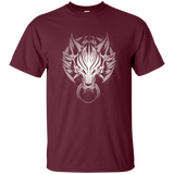 T-Shirts Maroon / S Cloudy Wolf T-Shirt