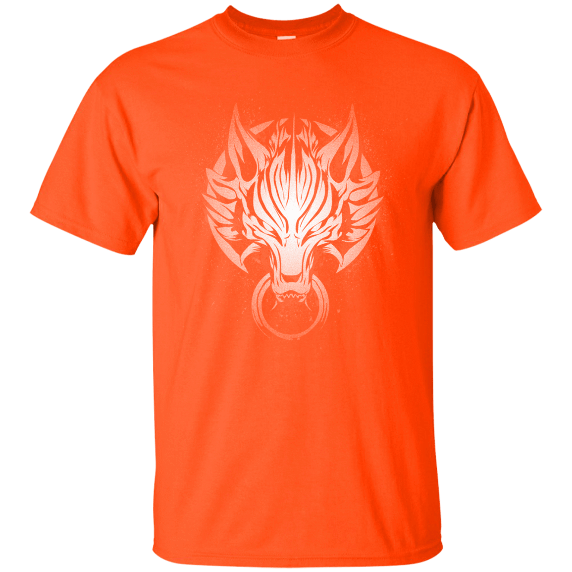 T-Shirts Orange / S Cloudy Wolf T-Shirt