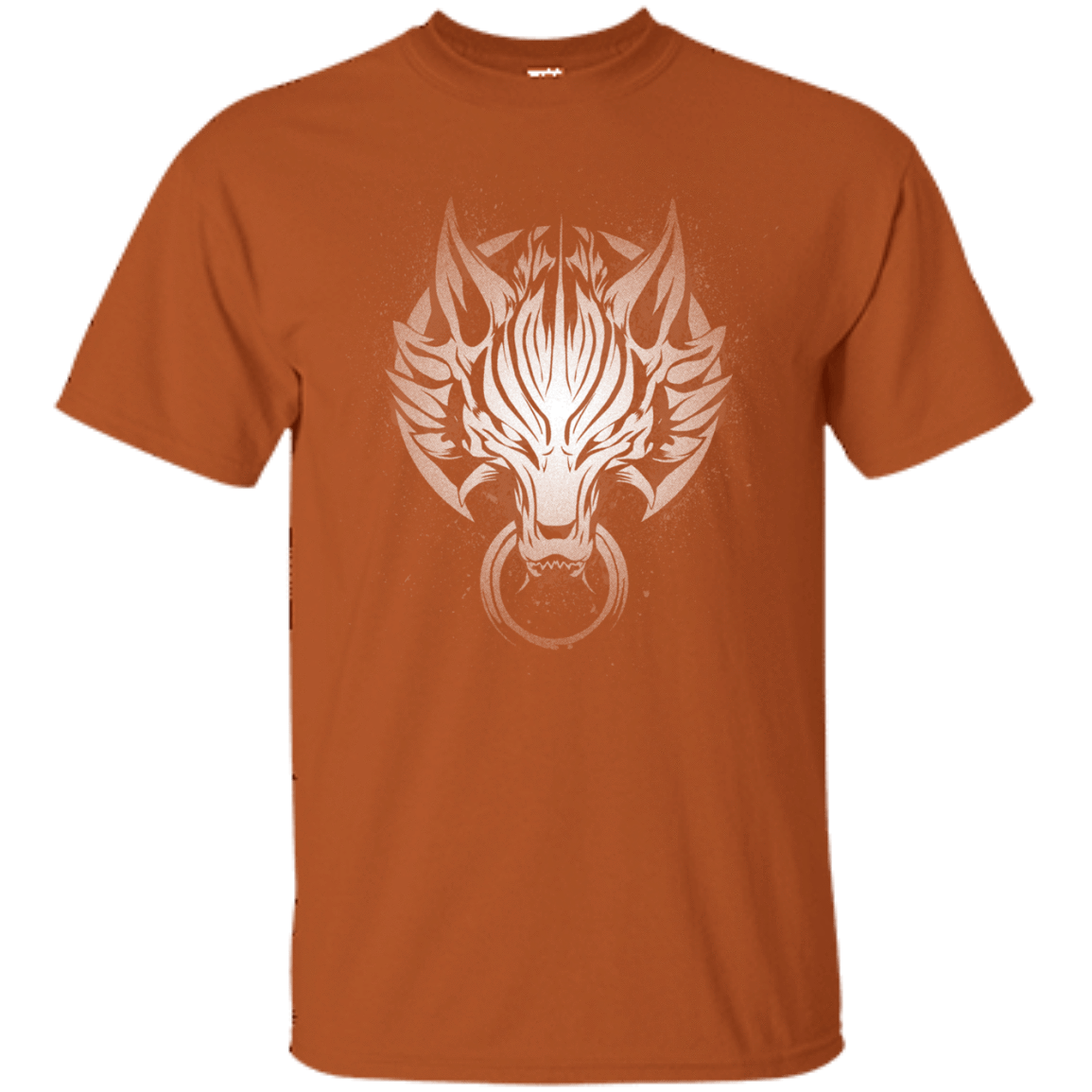 T-Shirts Texas Orange / S Cloudy Wolf T-Shirt