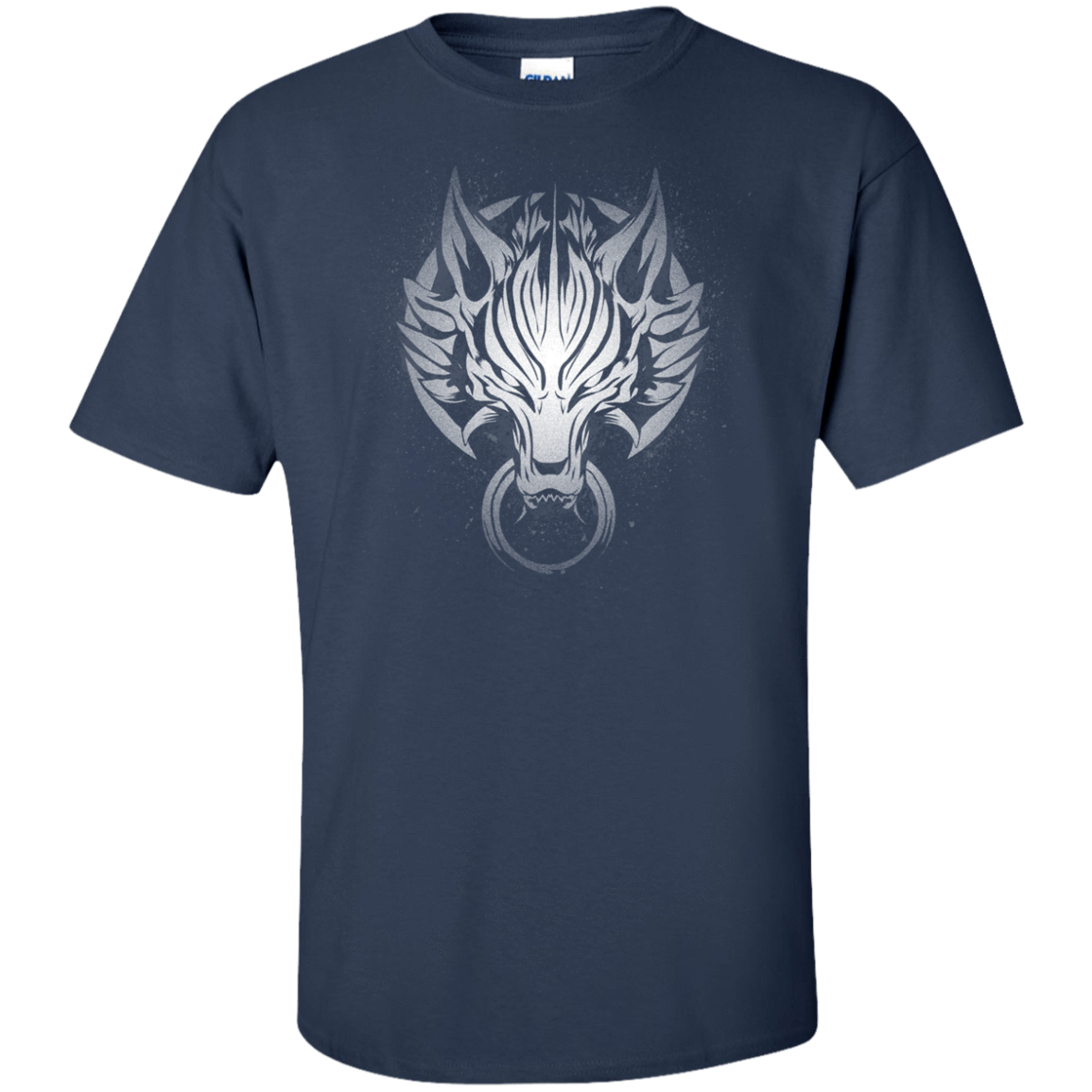 T-Shirts Navy / XLT Cloudy Wolf Tall T-Shirt