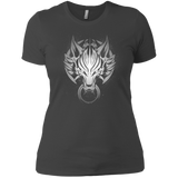T-Shirts Heavy Metal / X-Small Cloudy Wolf Women's Premium T-Shirt