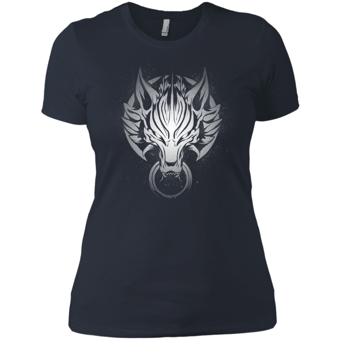 T-Shirts Indigo / X-Small Cloudy Wolf Women's Premium T-Shirt