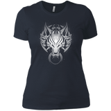 T-Shirts Indigo / X-Small Cloudy Wolf Women's Premium T-Shirt