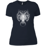 T-Shirts Midnight Navy / X-Small Cloudy Wolf Women's Premium T-Shirt