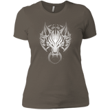 T-Shirts Warm Grey / X-Small Cloudy Wolf Women's Premium T-Shirt